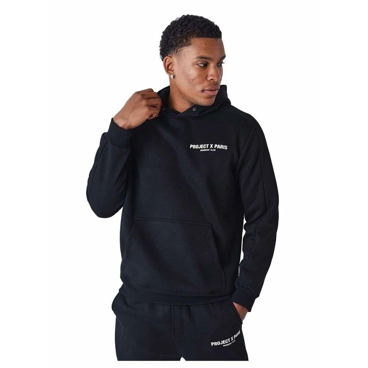 Hættetrøje til Mænd Project X Paris PROJECT HOODIE 2422052 Sort M