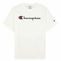 Kortærmet T-shirt til Mænd Champion SS TEE 220256 Hvid XL