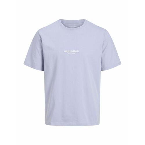 Kortærmet T-shirt til Mænd Jack & Jones JORVESTERBRO TEE SS 12240121 Violet XL