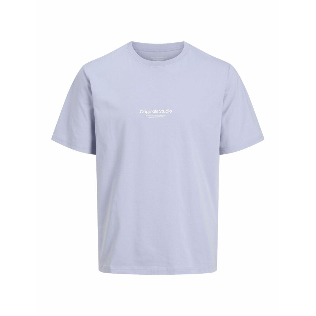 Kortærmet T-shirt til Mænd Jack & Jones JORVESTERBRO TEE SS 12240121 Violet XL