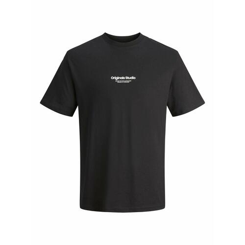 Kortærmet T-shirt til Mænd Jack & Jones JORVESTERBRO TEE SS 12240121 Sort XL