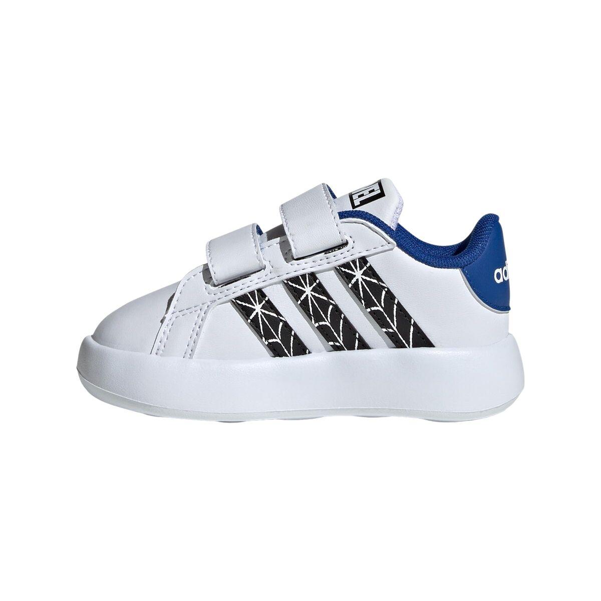 Sportssko til baby Adidas GRAND COURT SPIDER Hvid 25.5