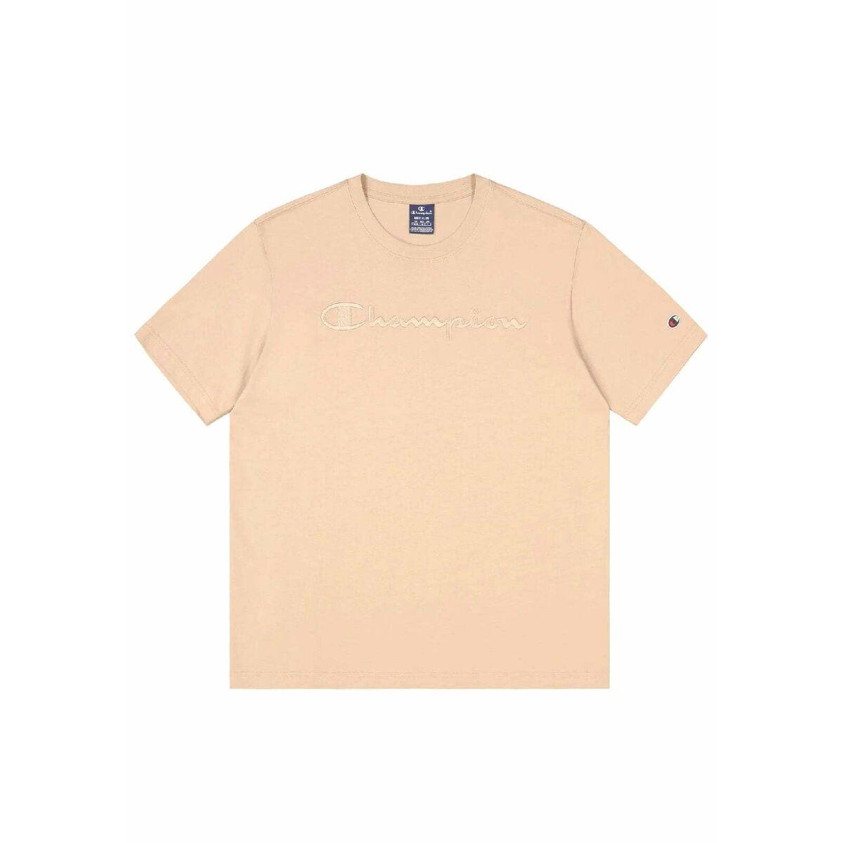 Champion kortærmet T-shirt til mænd 220273 NATL - Beige, XL