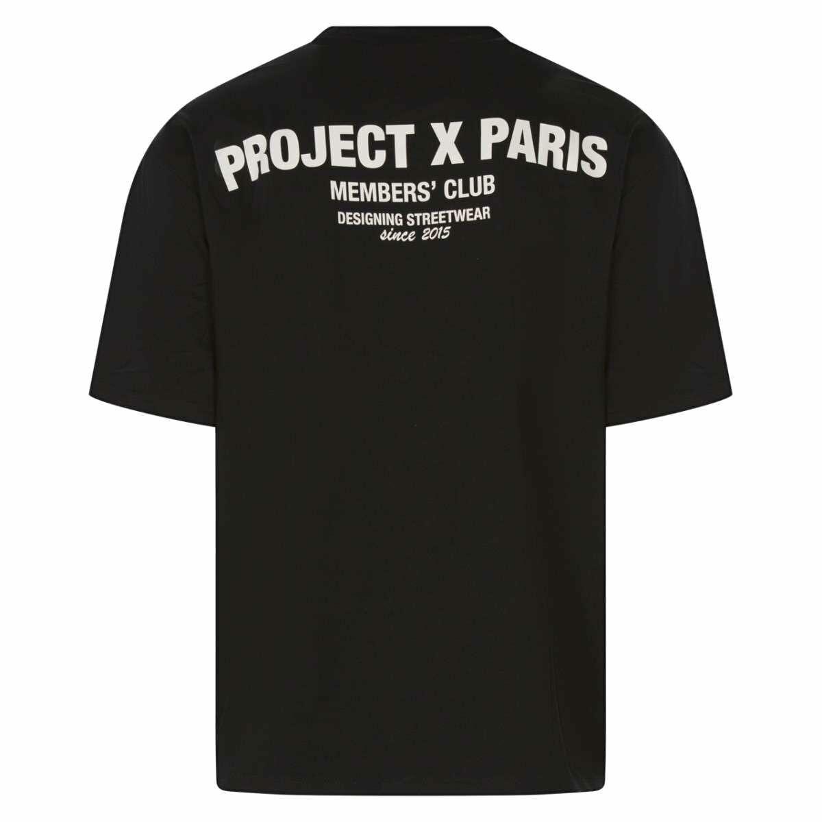 Project X Paris kortærmet T-shirt til mænd, sort (XS)