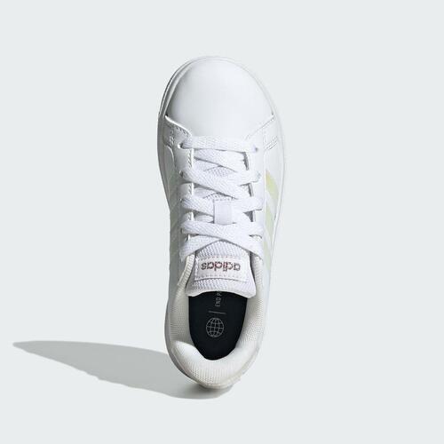 Sportssko til børn Adidas GRAND COURT 2.0K Hvid 39 1/3