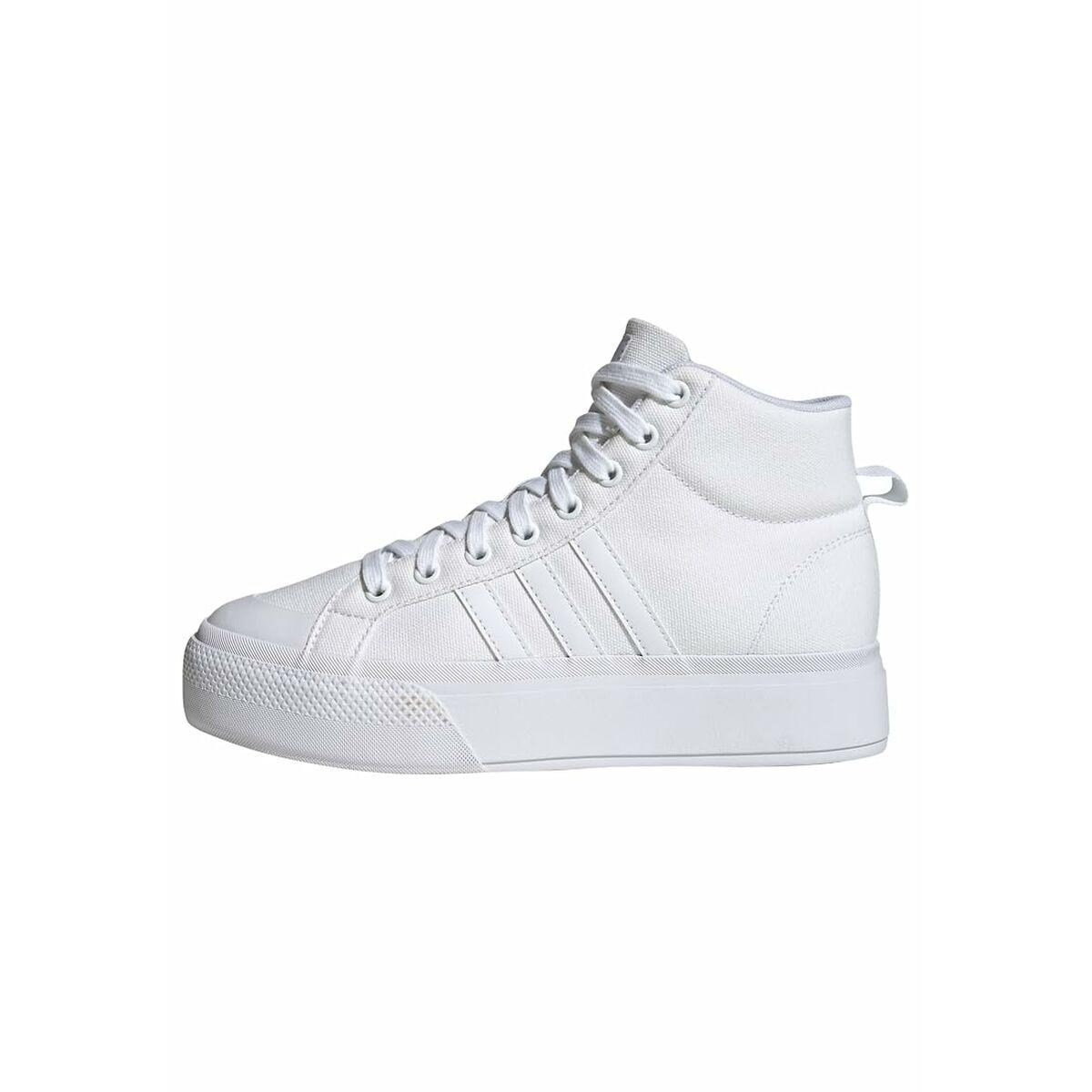 Kvinde Casual Sneakers Adidas BRAVADA 2.0 MID PLATFORM Hvid 40
