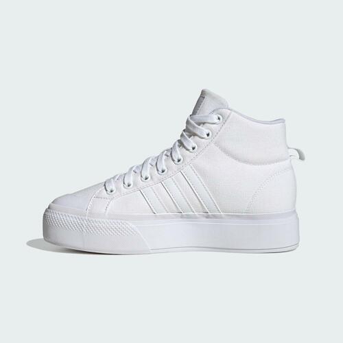 Kvinde Casual Sneakers Adidas BRAVADA 2.0 MID PLATFORM Hvid 40