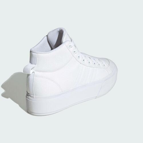 Kvinde Casual Sneakers Adidas BRAVADA 2.0 MID PLATFORM Hvid 40