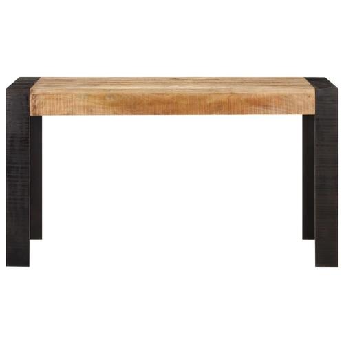 Spisebord 140x70x76 cm massivt ru mangotræ