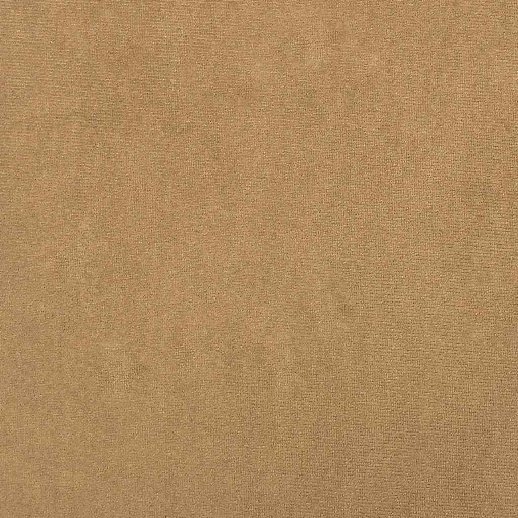 Elskovssofa 140 cm fløjl brun