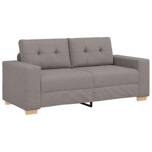 Elskovssofa 140 cm stof gråbrun