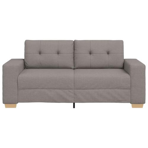 Elskovssofa 140 cm stof gråbrun