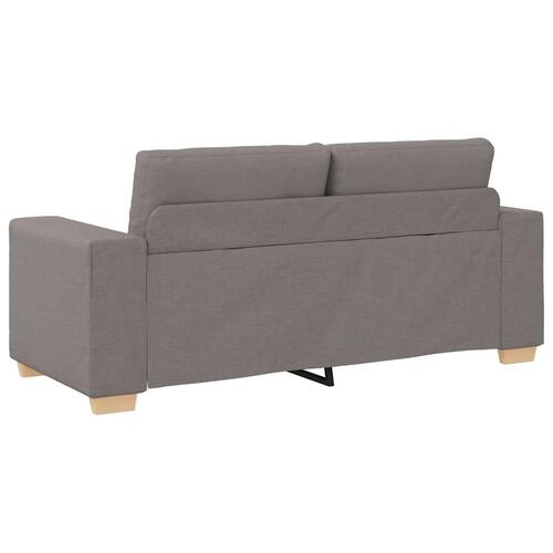 Elskovssofa 140 cm stof gråbrun