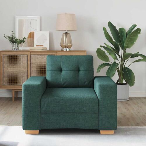 Sofastol 60 cm stof mørkegrøn