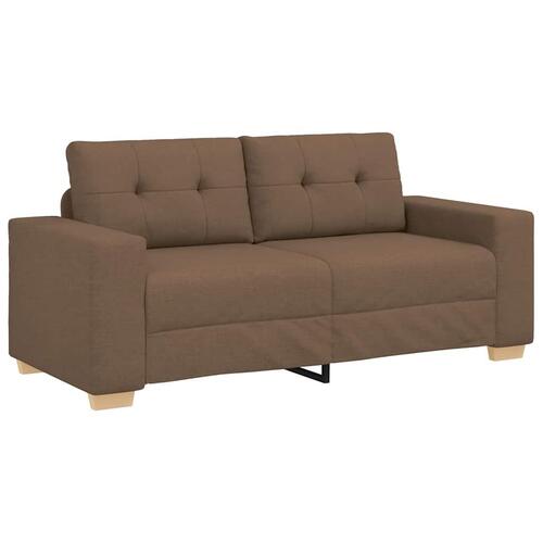 Elskovssofa 140 cm stof brun