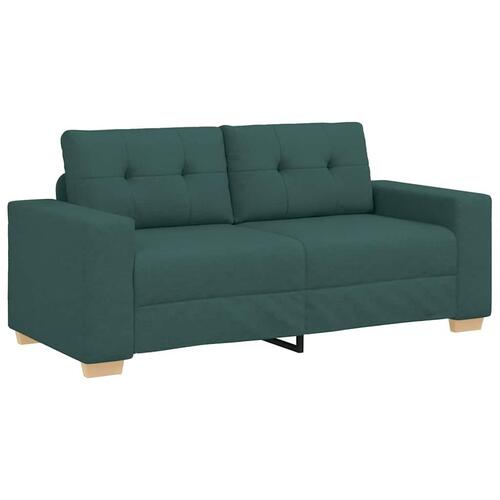 Elskovssofa 140 cm stof mørkegrøn