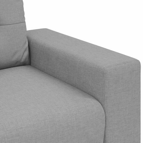 Elskovssofa 120 cm stof skygrå