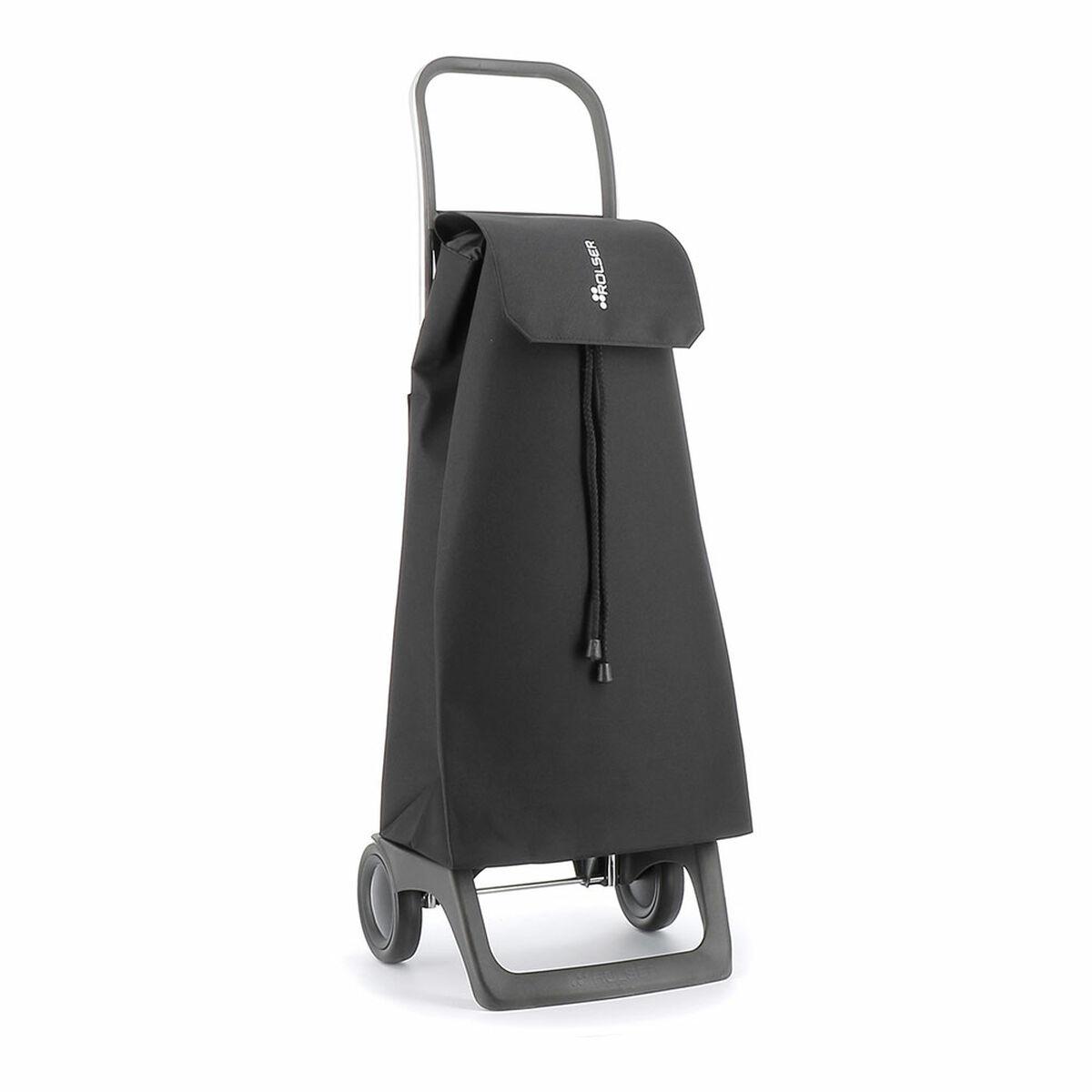 Indkøbsvogn Rolser jet ln joy Sort 40 L Foldbar