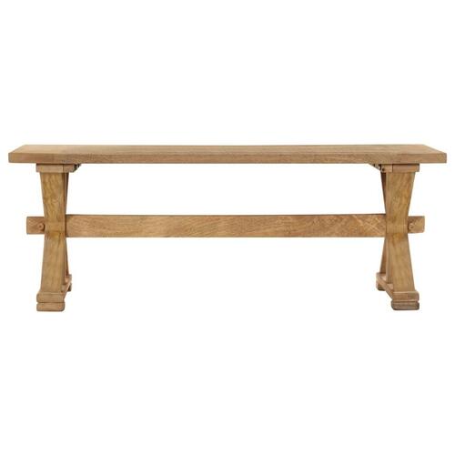 Sofabord massivt mangotræ 110 x 60 x 40 cm