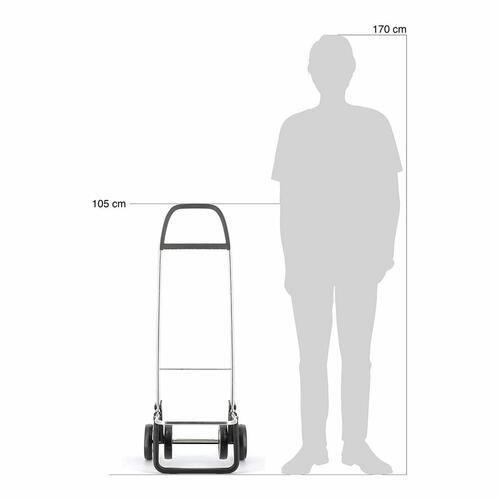 Indkøbsvogn Rolser saquet ln Grøn 43 L Foldbar
