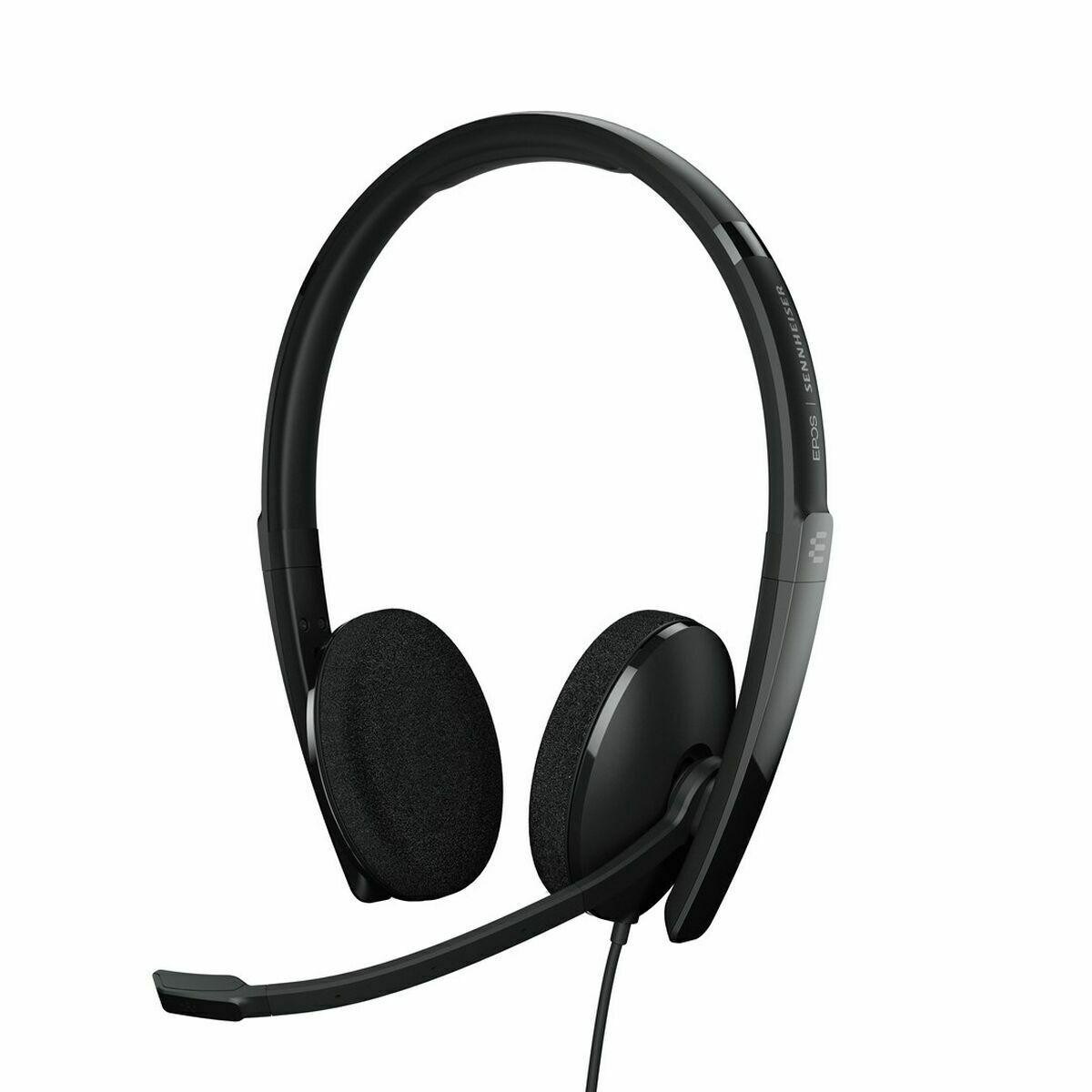 Hovedtelefoner med mikrofon Epos 1000905 Sort
