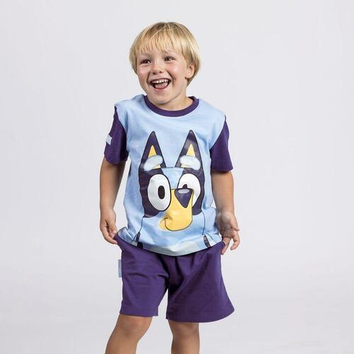 Sæt med tøj Bluey Blå 4 år