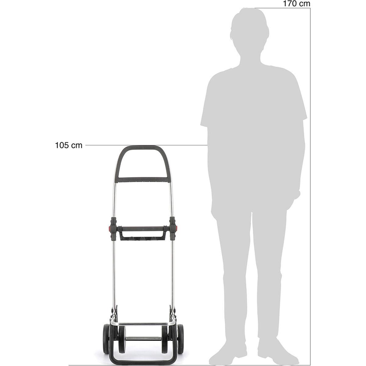 Indkøbsvogn Rolser i-max mf 4l Sort 43 L