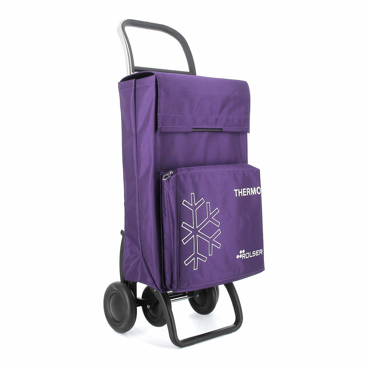 Rolser indkøbstrolley Thermo Fresh MF 4.2 More - Violet, foldbar