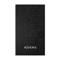 Til harddisk Aisens ASE-2523B Sort 2,5"