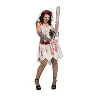 Kostume til børn My Other Me Zombie brud M