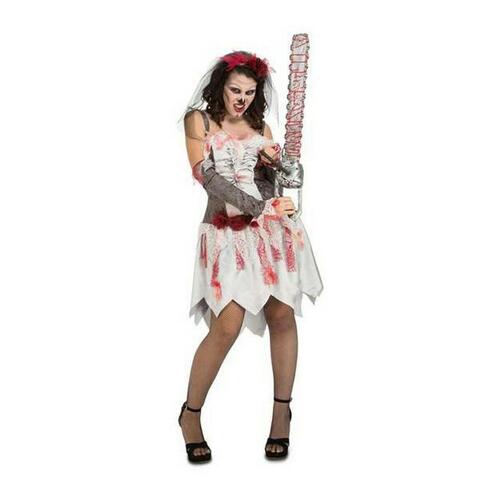 Kostume til børn My Other Me Zombie brud M