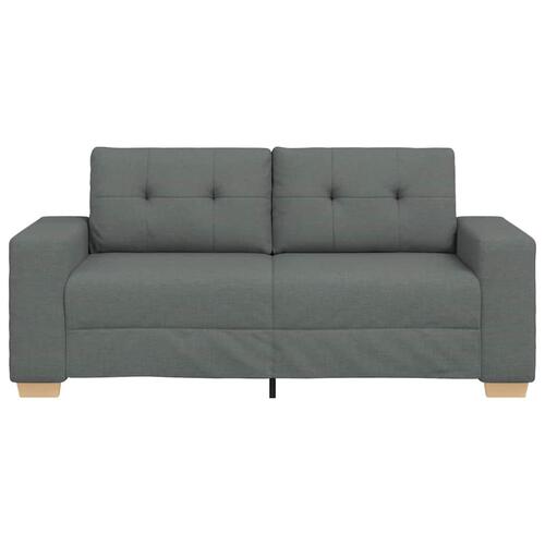 Elskovssofa 140 cm stof mørkegrå