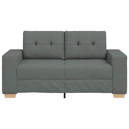 Elskovssofa 120 cm stof mørkegrå
