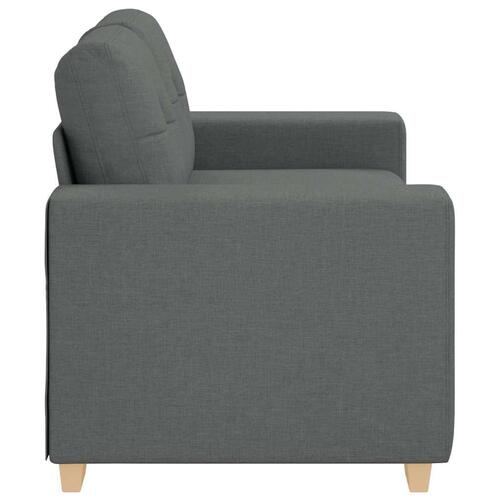 Elskovssofa 120 cm stof mørkegrå