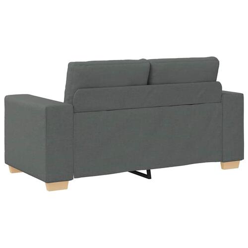 Elskovssofa 120 cm stof mørkegrå