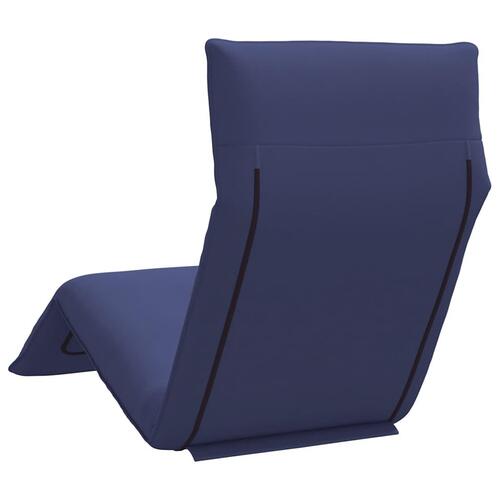 Foldbar liggestol 175x54x8,5 cm oxfordstof marineblå