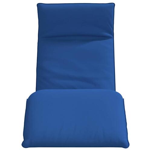 Foldbar liggestol 175x54x8,5 cm oxfordstof kongeblå