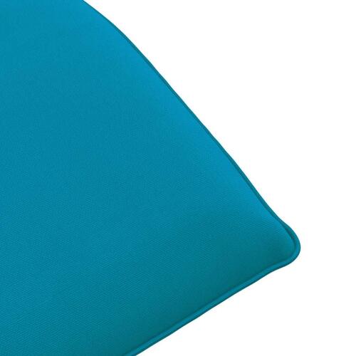 Foldbar liggestol 175x54x8,5 cm oxfordstof lyseblå