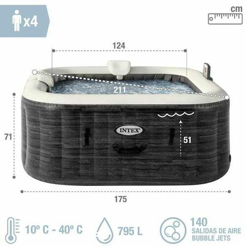 Oppustelige Spa Intex 795 L