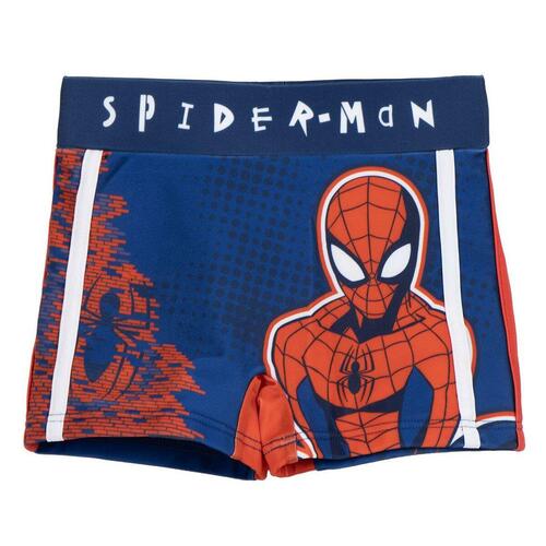 Drengebadebukserne Spider-Man Mørkeblå 4 år