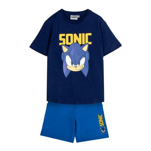Sæt med tøj Sonic Blå 10 år