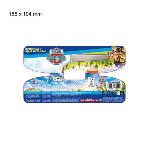 Drengebadebukserne The Paw Patrol Blå 3 år