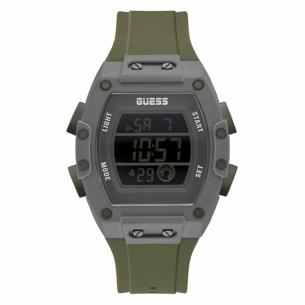 Guess herreur GW0340G3, digitalt armbåndsur (Ø 43 mm)