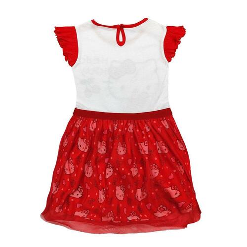 Kjole Hello Kitty Rød 3 år