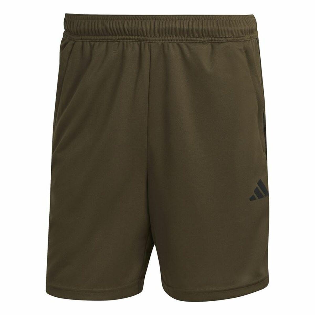 Adidas sportsshorts til mænd - Piqué, oliven, str. M
