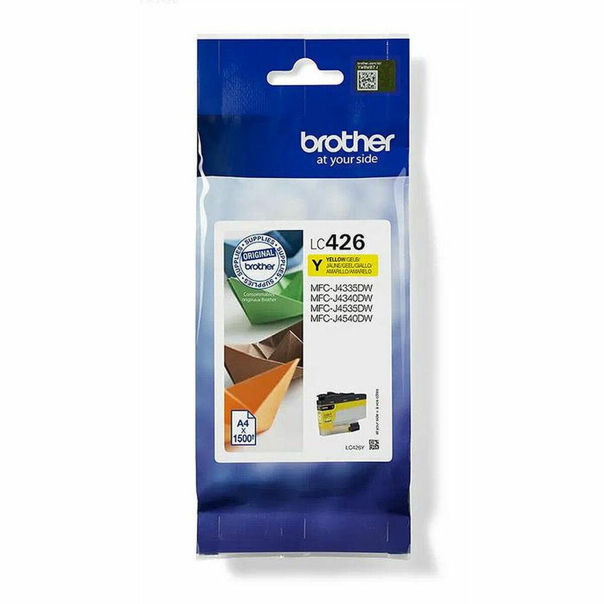 Original blækpatron Brother LC426Y Gul