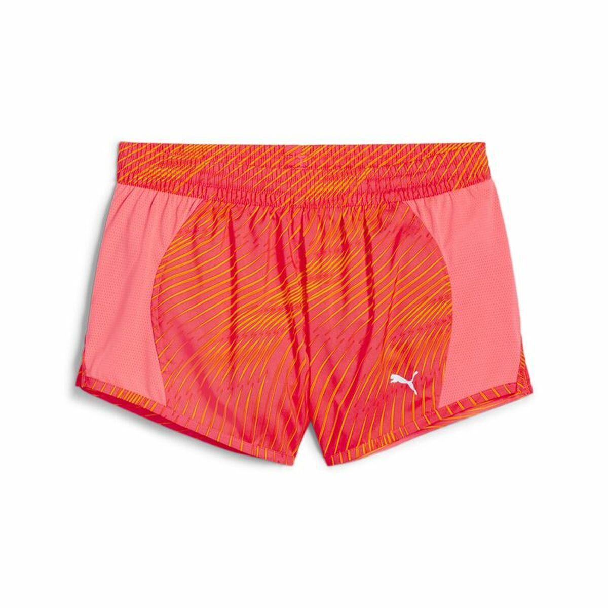 Puma Run Favorite AOP Velocity 3" løbeshorts dame - Rød (L)