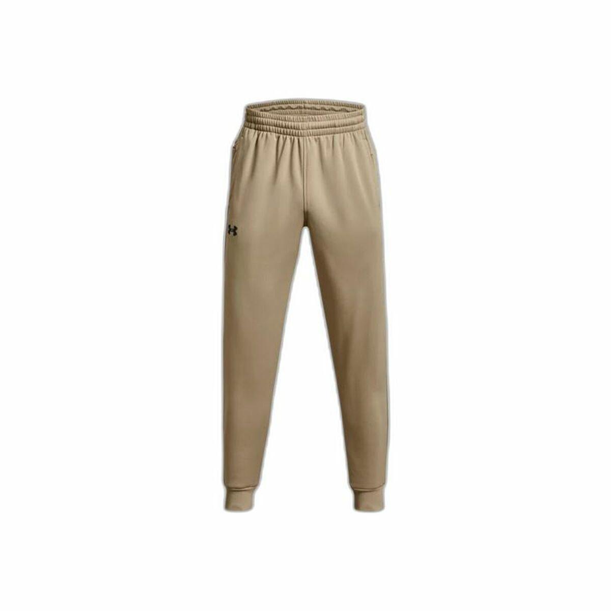 Lange sportsbukser Under Armour Beige Mænd XL