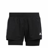Sport shorts til kvinder Adidas Pacer Sort XS