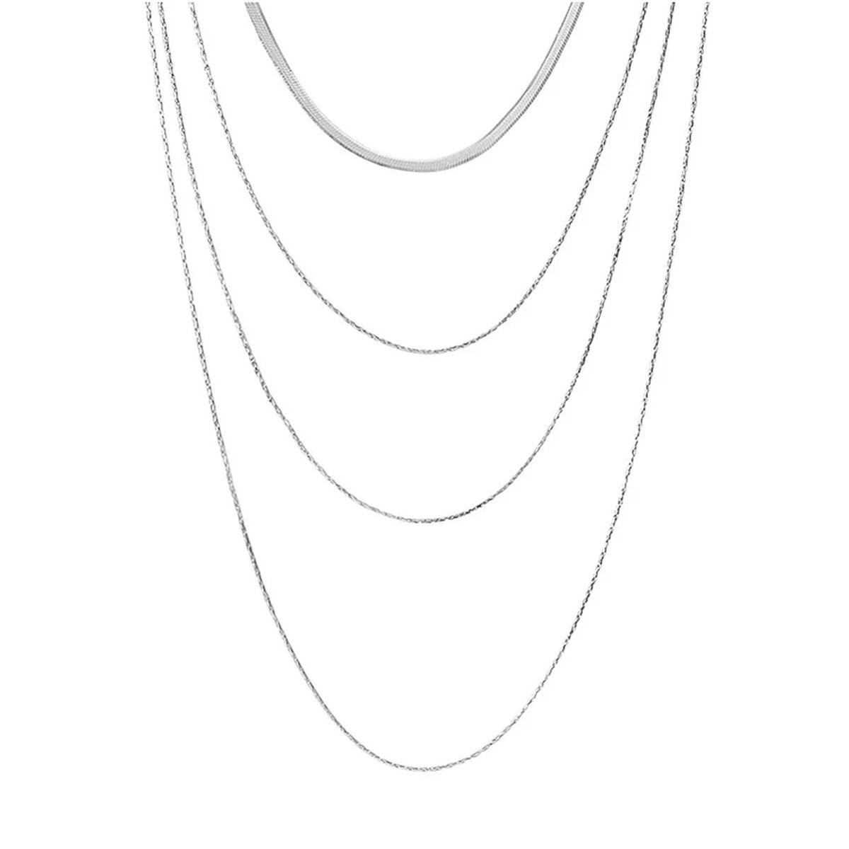 Stroili halskæde til kvinder - sølvfarvet